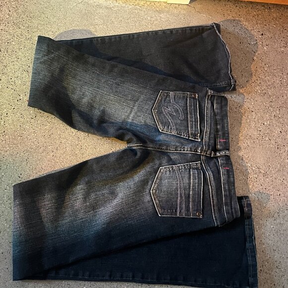 Vintage garage flared jeans, xs - Picture 3 of 5